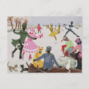 Schatten op Thin Ice Briefkaart