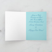 Schatten op Thin Ice Feestdagen Kaart (Binnen)