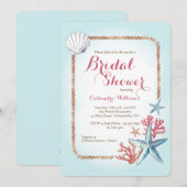 Schatten uit het Zee Uitnodiging (Voorkant / Achterkant)