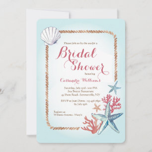 Schatten uit het Zee Uitnodiging