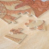 Schatten van de Natuur Draak Legpuzzel (Zijkant)