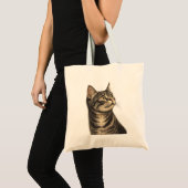 Schatten van de tabby van Dürer 1 Tote Bag (Voorkant (product))