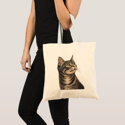 Schatten van de tabby van Dürer 1 Tote Bag (Voorkant (product))