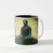 Schatten van de Tao Te Ching 004 Tweekleurige Koffiemok (Voorkant rechts)