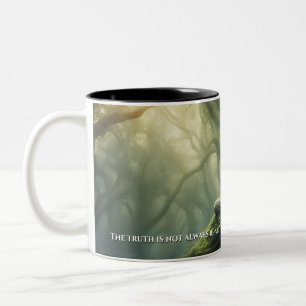 Schatten van de Tao Te Ching 005 Tweekleurige Koffiemok