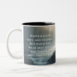 Schatten van de Tao Te Ching 007 Tweekleurige Koffiemok