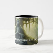 Schatten van de Tao Te Ching 009 Tweekleurige Koffiemok (Voorkant rechts)