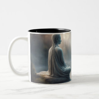 Schatten van de Tao Te Ching 014 Tweekleurige Koffiemok