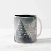 Schatten van de Tao Te Ching 015 Tweekleurige Koffiemok (Voorkant rechts)