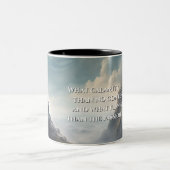 Schatten van de Tao Te Ching 016 Tweekleurige Koffiemok (Center)