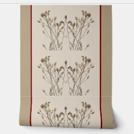 Schatten van de winter (C) op een Behang