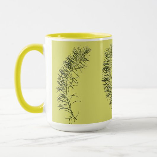 Schatten van de zomer op een Mok - B (Links)