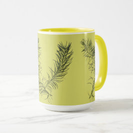 Schatten van de zomer op een Mok - B