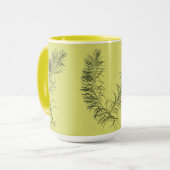 Schatten van de zomer op een Mok - B (Voorkant links)