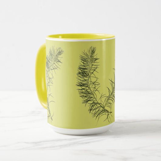 Schatten van de zomer op een Mok - B (Voorkant links)