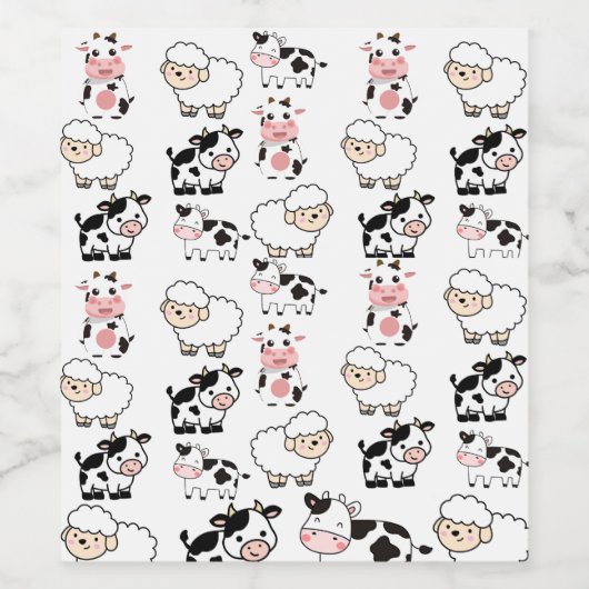 schatten wijn etiket (Enkel label)