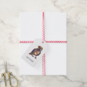 Schatteneiland Verjaardag Cadeaulabel (Met Touw)