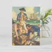 Schatteneiland, Vintage Sprookje Piraten (Staand voorkant)