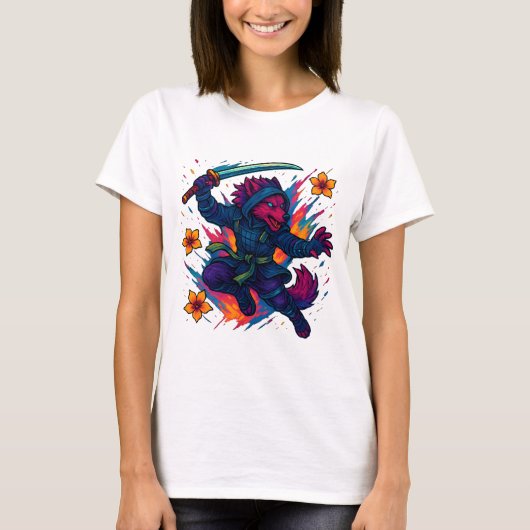 Schattenklinge Wolf T-Shirt (Voorkant)