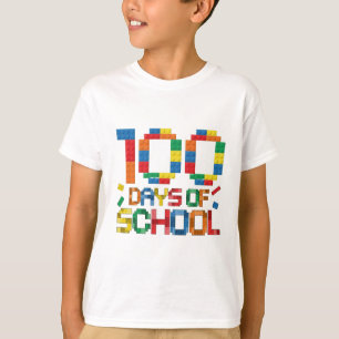 Schattig 100 dagen maken van een verschil puzzel i t-shirt