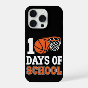 Schattig 100 dagen school basketbal kinderen leraa iPhone 15 pro case