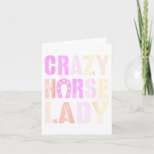 Schattig 2026 Crazy Horse Dame Powered Maane Energ Kaart