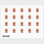 Schattig 3D Baby Draak Fantasie Wezen Sticker (Vel)