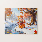 Schattig 3D Boogschutter Sterrenbeeld Karakter Legpuzzel (Horizontaal)