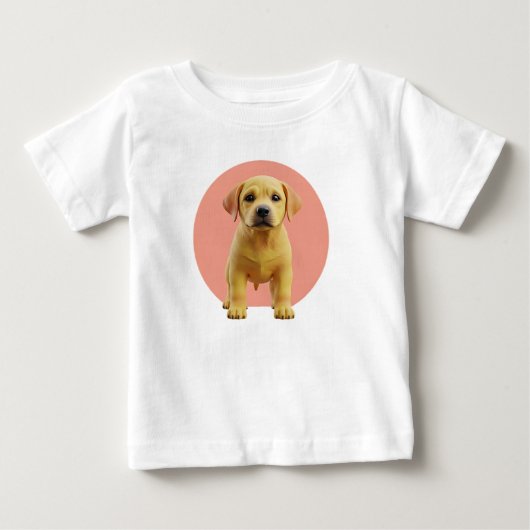 Schattig 3D Golden Retriever Puppy Karakter (Voorkant)
