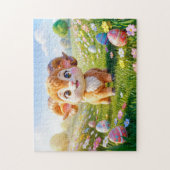 Schattig 3D Ram Sterrenbeeld Ram Legpuzzel (Verticaal)