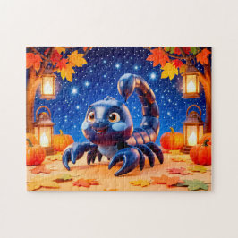 Schattig 3D-sterrenbeeld Schorpioen-personage Legpuzzel