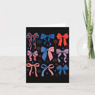 Schattig 4 juli Rood Wit en Blauw Amerikaans Kaart