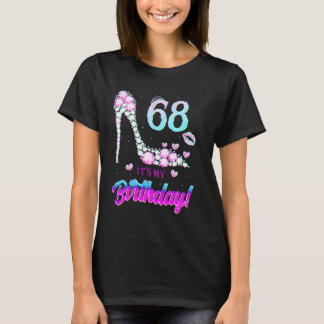 Schattig 68 jaar oud Het is mijn 68e verjaardagsfe T-shirt