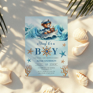 Schattig aan boord Het is een jongen Nautische bab Kaart