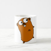 schattig aanpasbaar gopher koffiemok (Center)
