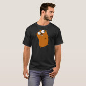 schattig aanpasbaar gopher t-shirt (Voorkant volledig)