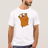 schattig aanpasbaar gopher t-shirt (Voorkant)