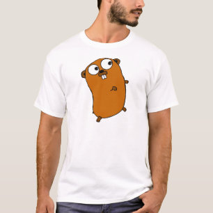 schattig aanpasbaar gopher t-shirt
