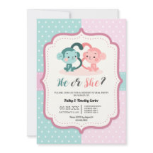 schattig aap polka stippen geslacht onthullen part