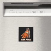 Schattig aap stomp baby grafisch team stomp groot magneet (Insitu (Vaatwasser))