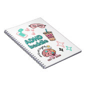 Schattig ADHD Baddie Notitieboek (Rechterzijde)