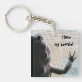 Schattig Afbeelding voor overschrijden Sleutelhanger (Voorkant)