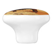 schattig Afrikaanse olifant home decor Keramische Knop (Zijkant)