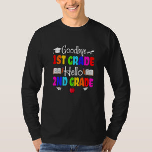 Schattig Afscheid Eerste Klas Bemanning Hallo 2e K T-shirt