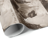 schattig akita kussen snowman hond cadeaupapier (Rol Hoek)