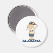 Schattig Alabama USA Magnet (Voorkant / Achterkant)