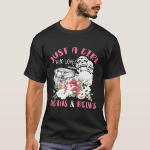 Schattig Alleen Een Meisje Dat Van Luiaards En Boe T-shirt