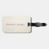 Schattig Aloha Hawaiian Pineapple-Personalized Bagagelabel (Achterkant horizontaal)