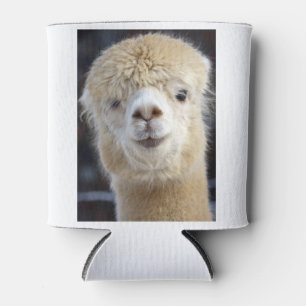 Schattig Alpaca-gezicht Blikjeskoeler