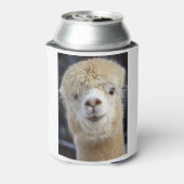 Schattig Alpaca-gezicht Blikjeskoeler (Blikje Achterkant)